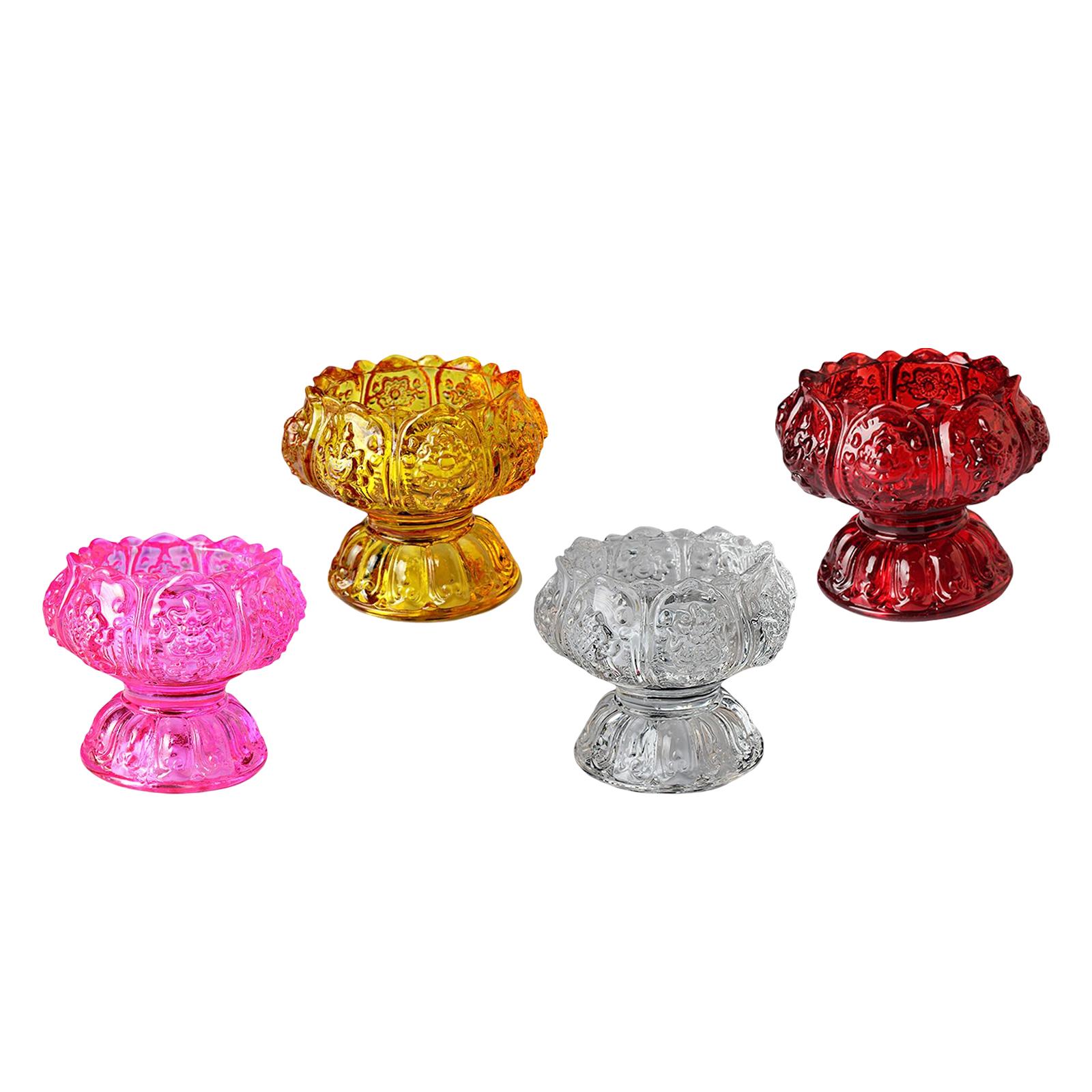 Candle Glass Supplies - Portavelas para velas de té, para