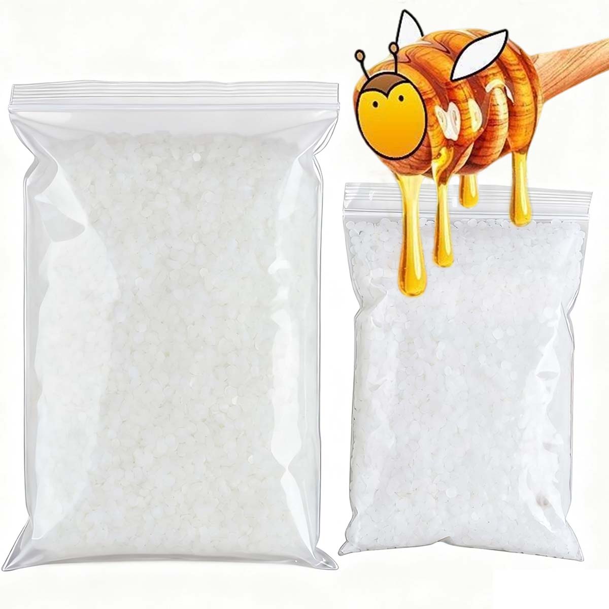 Candle Making Supplies Online - Cera de abejas blanca de 200g-1000g,