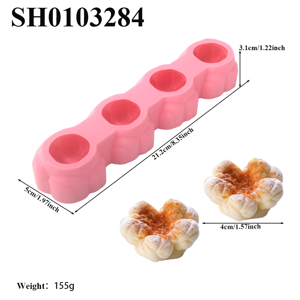 Molde de silicona de 1 o 4 cav - Candle Making Supplies Online reseña y precio