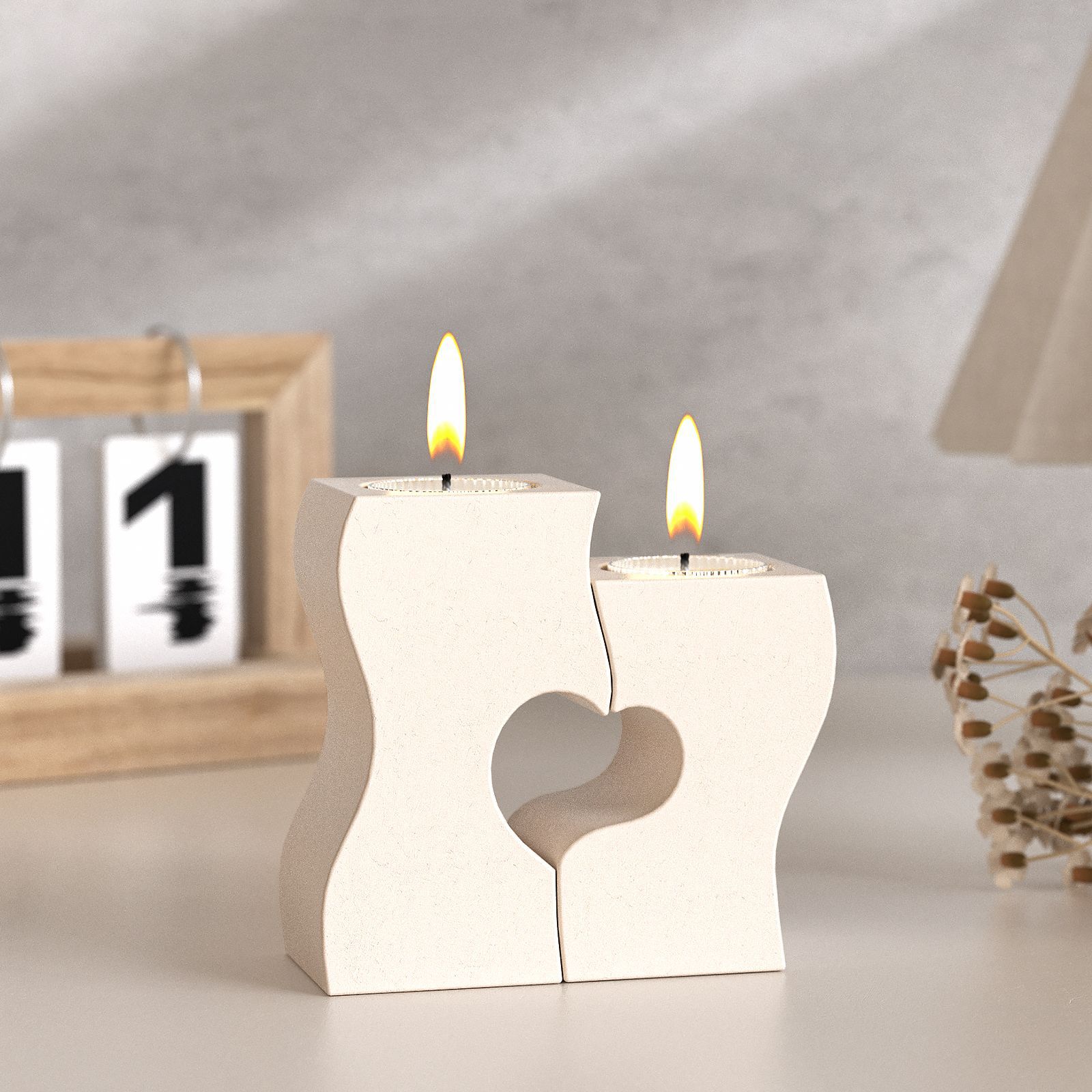 S corazón candelabro moldes de - Candle Making Supplies Online reseña y precio