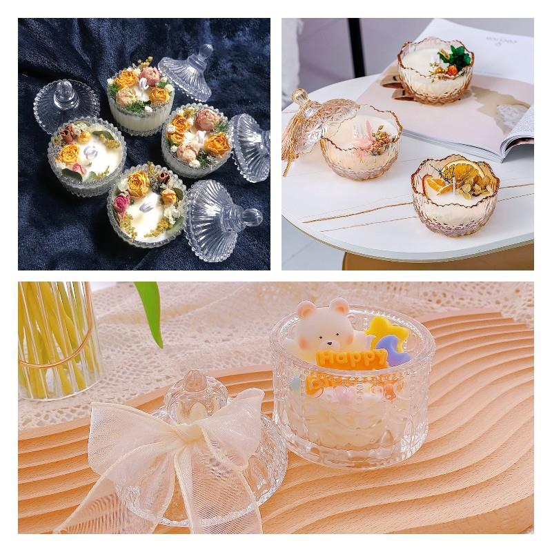 Vela aromática de vidrio Franc - Candle Glass Supplies reseña y precio