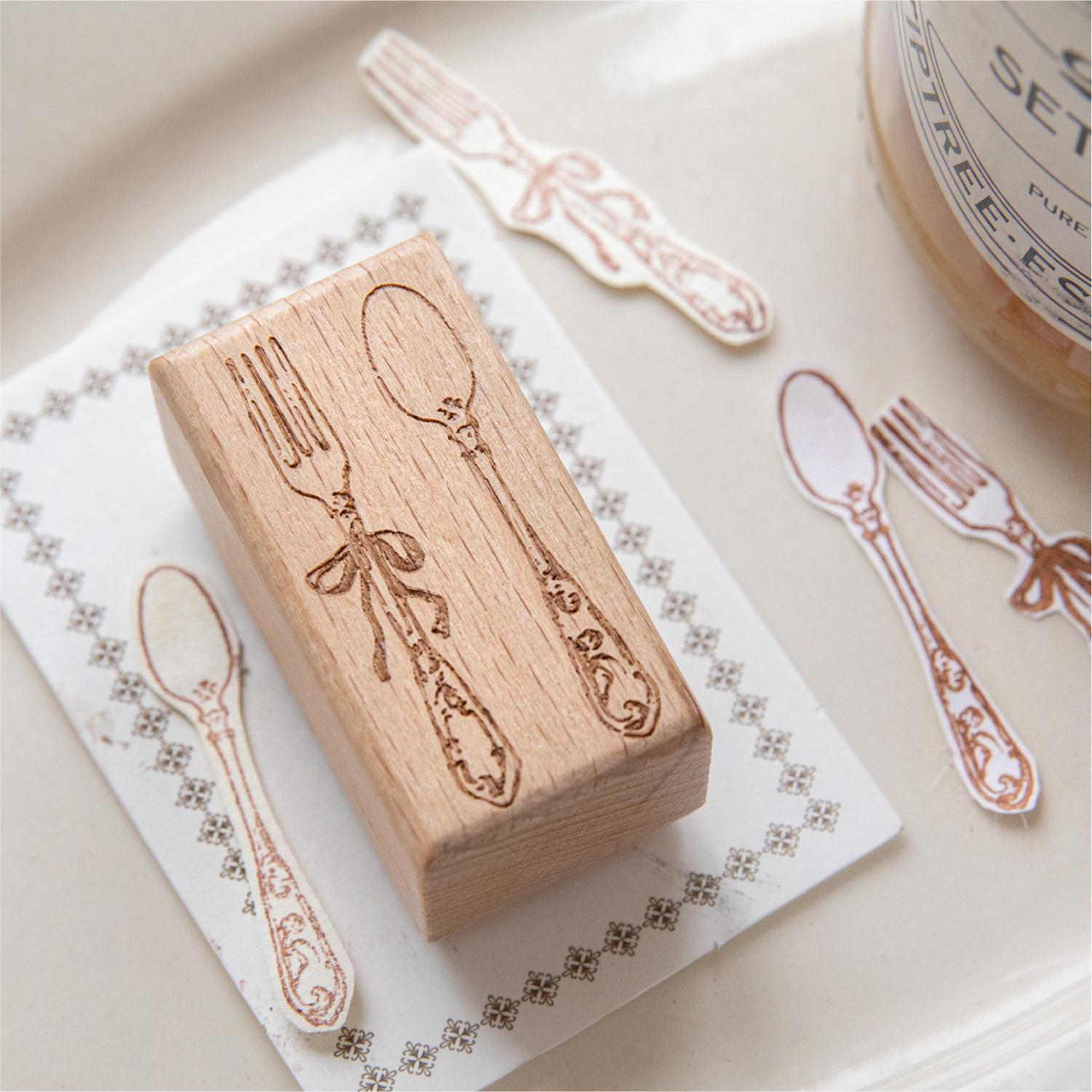 Sello de madera con diseño de  - Candle Making Supplies Online reseña y precio