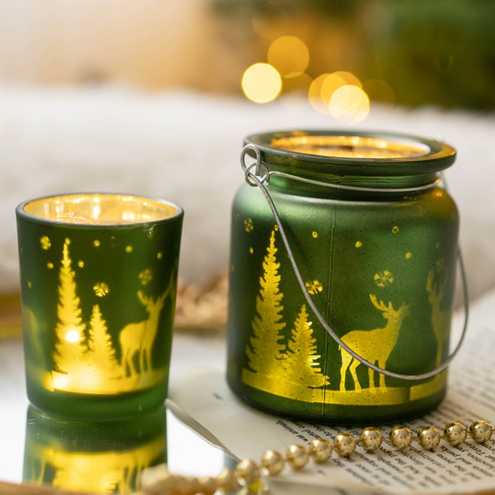 Portavelas de vidrio galvaniza - Candle Glass Supplies reseña y precio