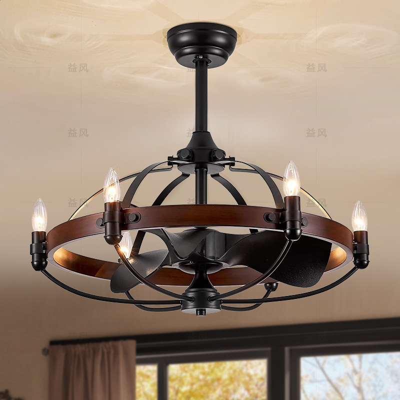 Ventilador de Techo con Luz Ne - Candle Glass Supplies reseña y precio