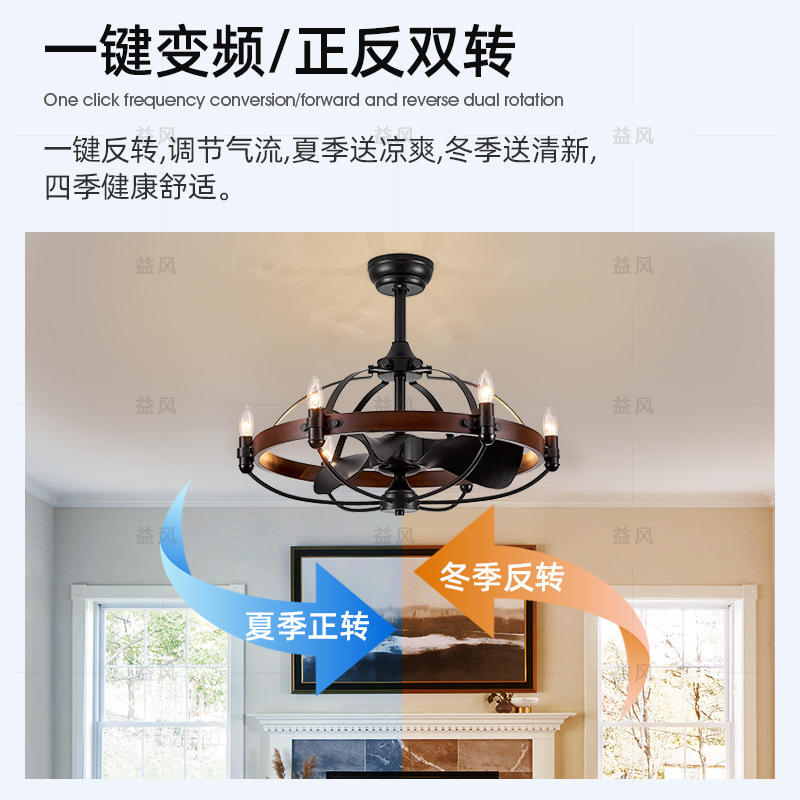 Ventilador de Techo con Luz Ne - Candle Glass Supplies reseña y precio