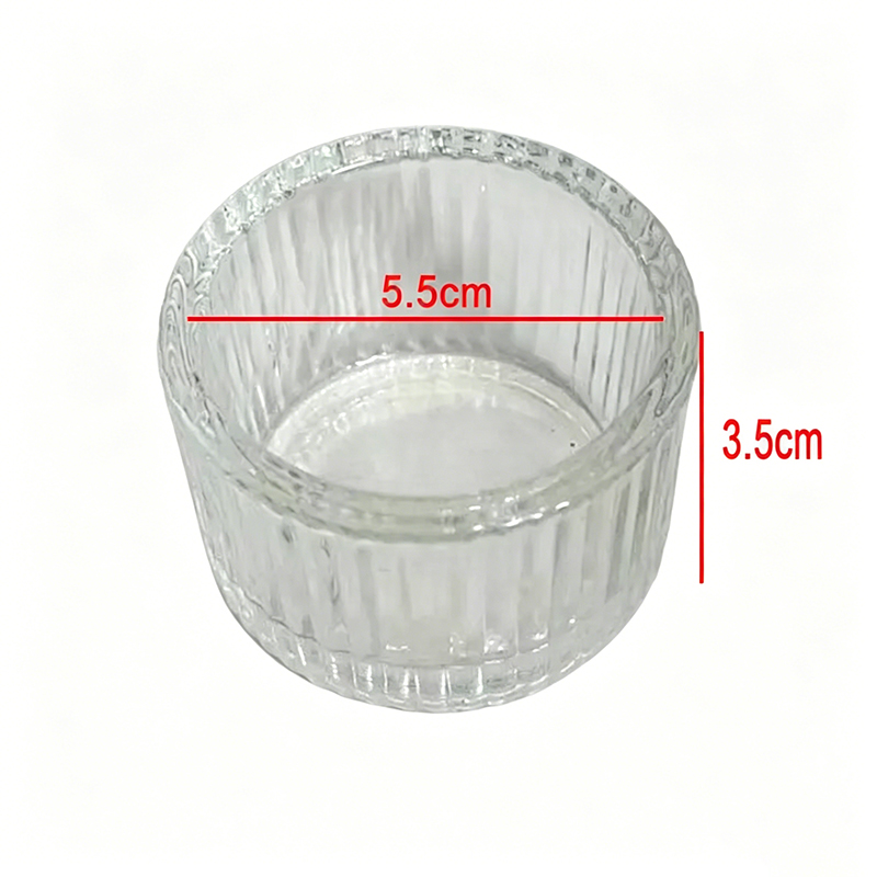 Portavelas Pequeño Transparent - Candle Glass Supplies reseña y precio