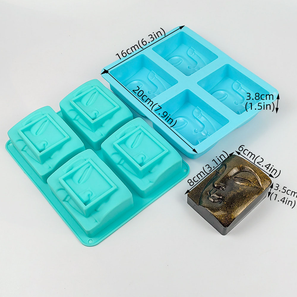 Molde de jabón de retrato de B - Candle Supplies In Bulk reseña y precio